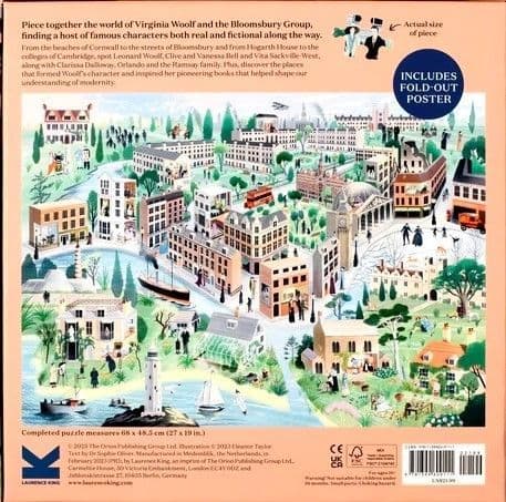 Laurence King - The World of Virginia Woolf - 1000 Piece Jigsaw Puzzle