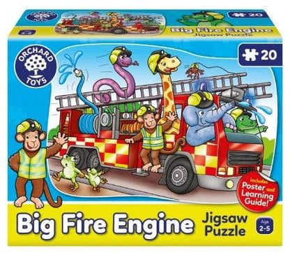 Orchard Toys - Big Fire Engine - 20 Pieces