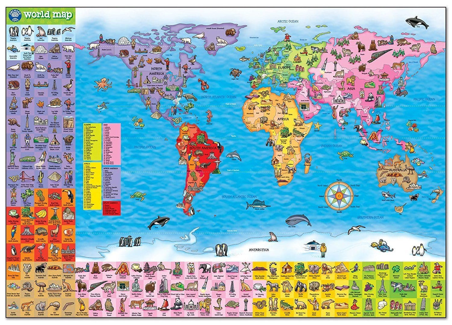 Orchard Toys - World Map