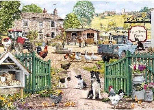 Otter House - Fruit Tree Farm - 1000 Piece Jigsaw Puzzle