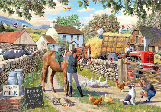 Otter House - Manor Farm - 500 Piece Jigsaw Puzzle