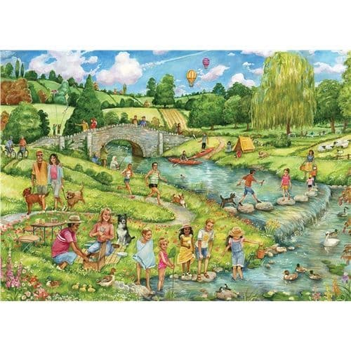 Otter House - The Great Outdoors  - 1000 Piece Jigsaw Puzzle
