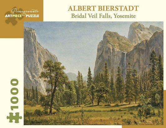 Pomegranate - Albert Bierstadt - Bridal Veil Falls, Yosemite - 1000 Piece Jigsaw Puzzle