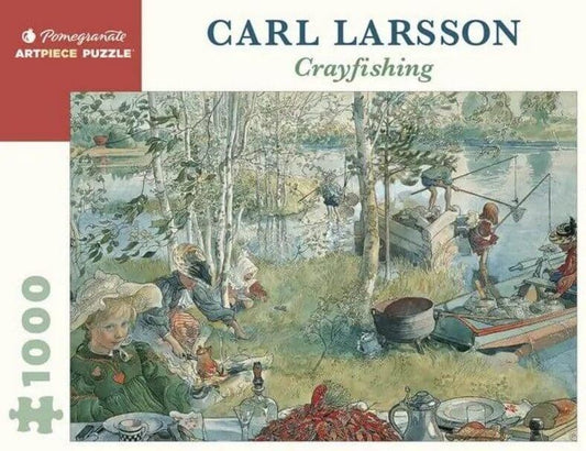 Pomegranate - Carl Larsson - Cray Fishing - 1000 Piece Jigsaw Puzzle
