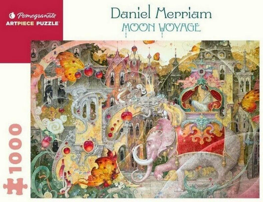 Pomegranate - Daniel Merriam - Moon Voyage - 1000 Piece Jigsaw Puzzle