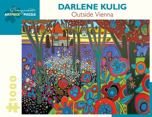 Pomegranate - Darlene Kulig - Outside Vienna - 1000 Piece Jigsaw Puzzle