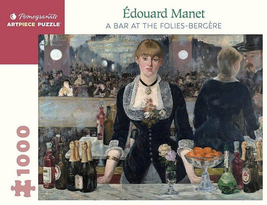 Pomegranate - Edouard Manet - A Bar at the Folies-Bergere - 1000 Piece Jigsaw Puzzle