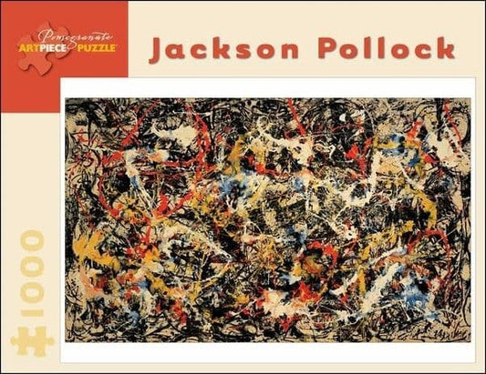 Pomegranate - Jackson Pollock - Convergence - 1000 Piece Jigsaw Puzzle