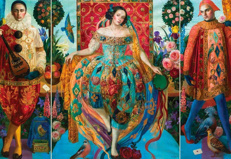 Pomegranate - Olga Suvorova - Dancer- 1000 Piece Jigsaw Puzzle