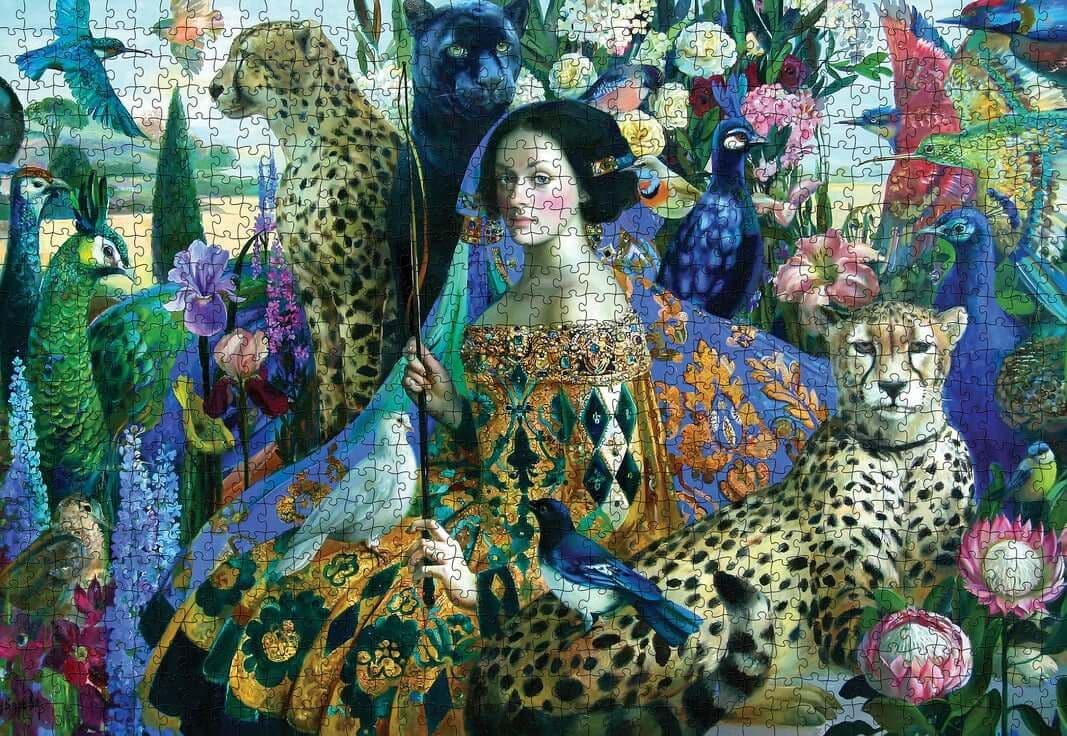 Pomegranate - Olga Suvorova - The Tamer - 1000 Piece Jigsaw Puzzle