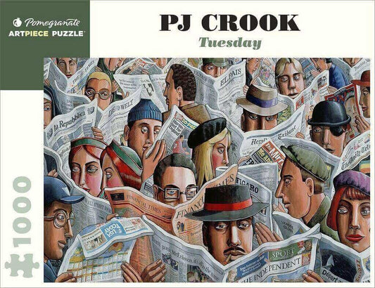 Pomegranate - PJ Crook - Tuesday - 1000 Piece Jigsaw Puzzle