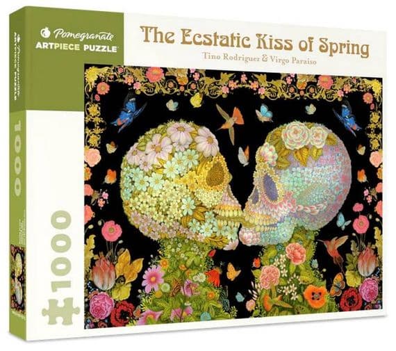 Pomegranate - Tino Rodriguez and Paraiso - The Ecstatic Kiss of Spring - 1000 Piece Jigsaw Puzzle