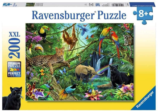 Ravensburger - Animals in the Jungle - 200XXL Piece Jigsaw Puzzle