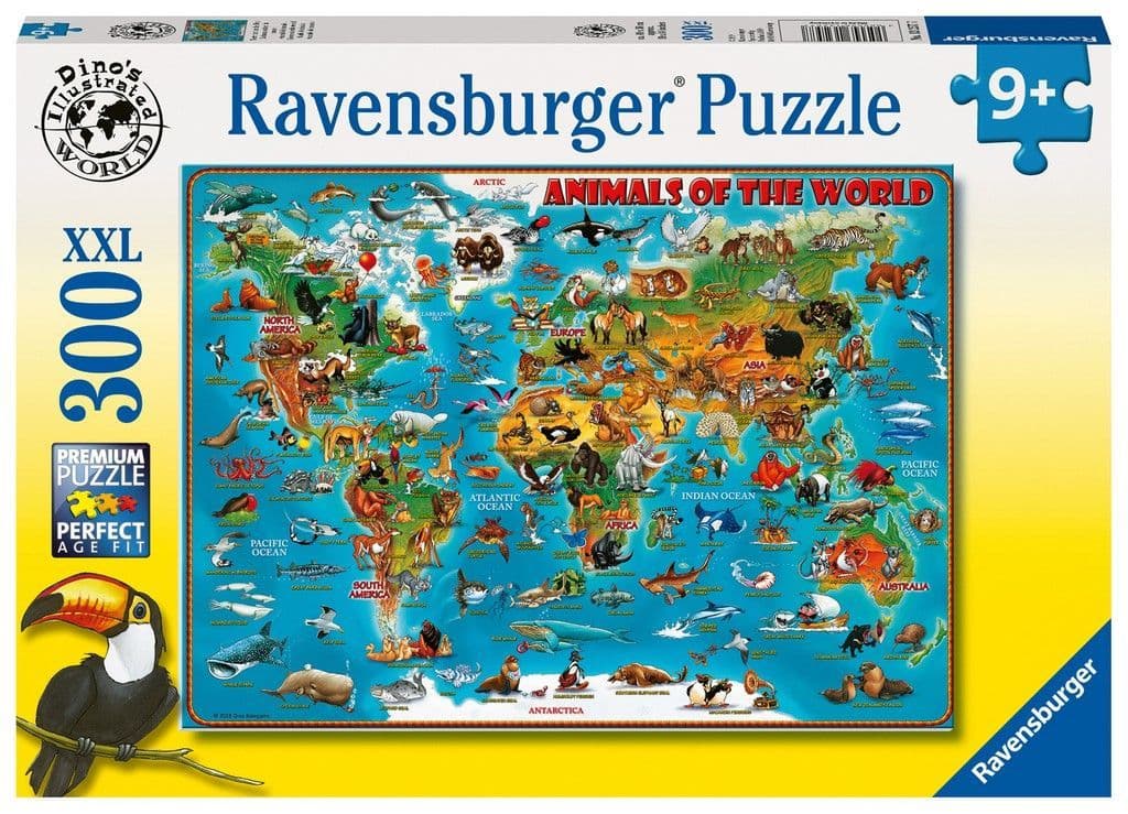 Ravensburger - Animals of the World - 300XXL Piece Jigsaw Puzzle