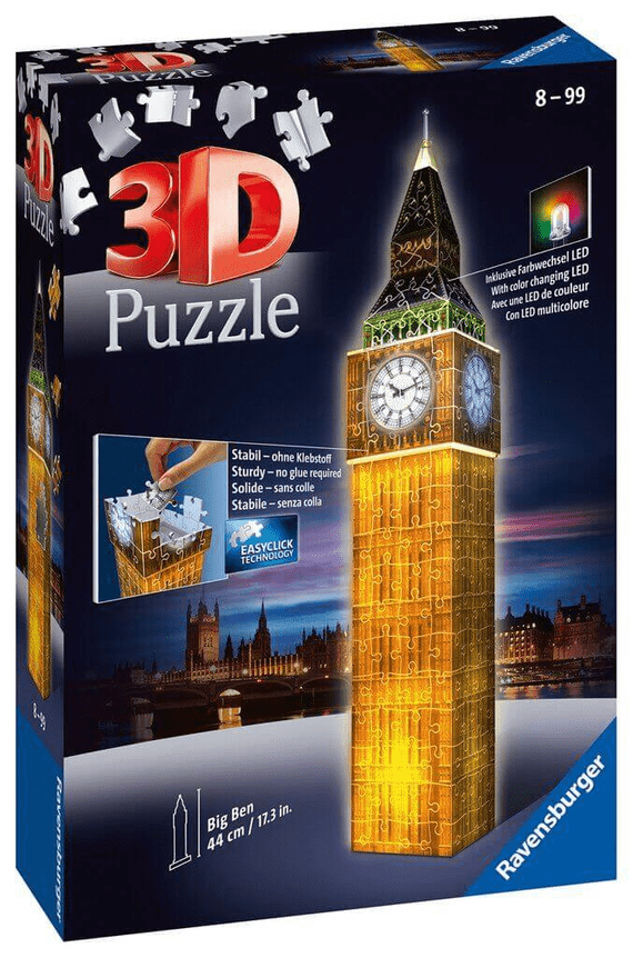 Ravensburger - Big Ben 3D Night Edition Jigsaw Puzzle