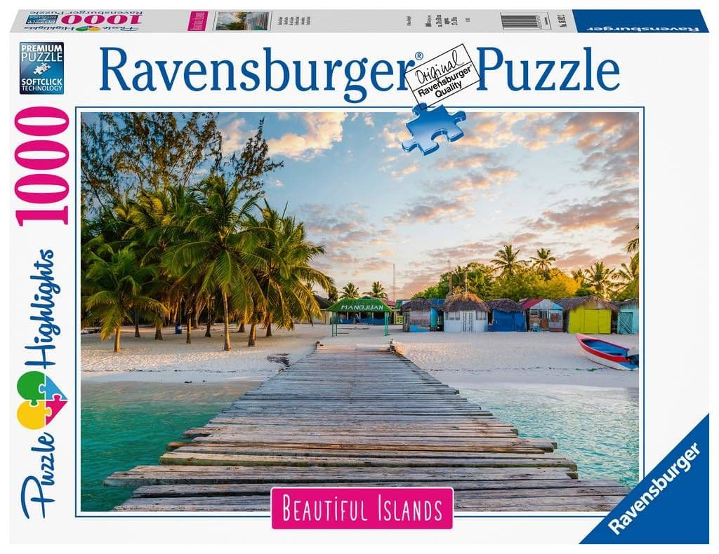 Ravensburger - Caribbean Island - 1000 Piece Jigsaw Puzzle