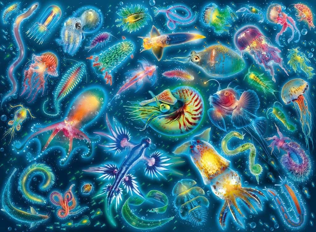 Ravensburger - Colourful Underwater Species - 500 Piece Jigsaw Puzzle