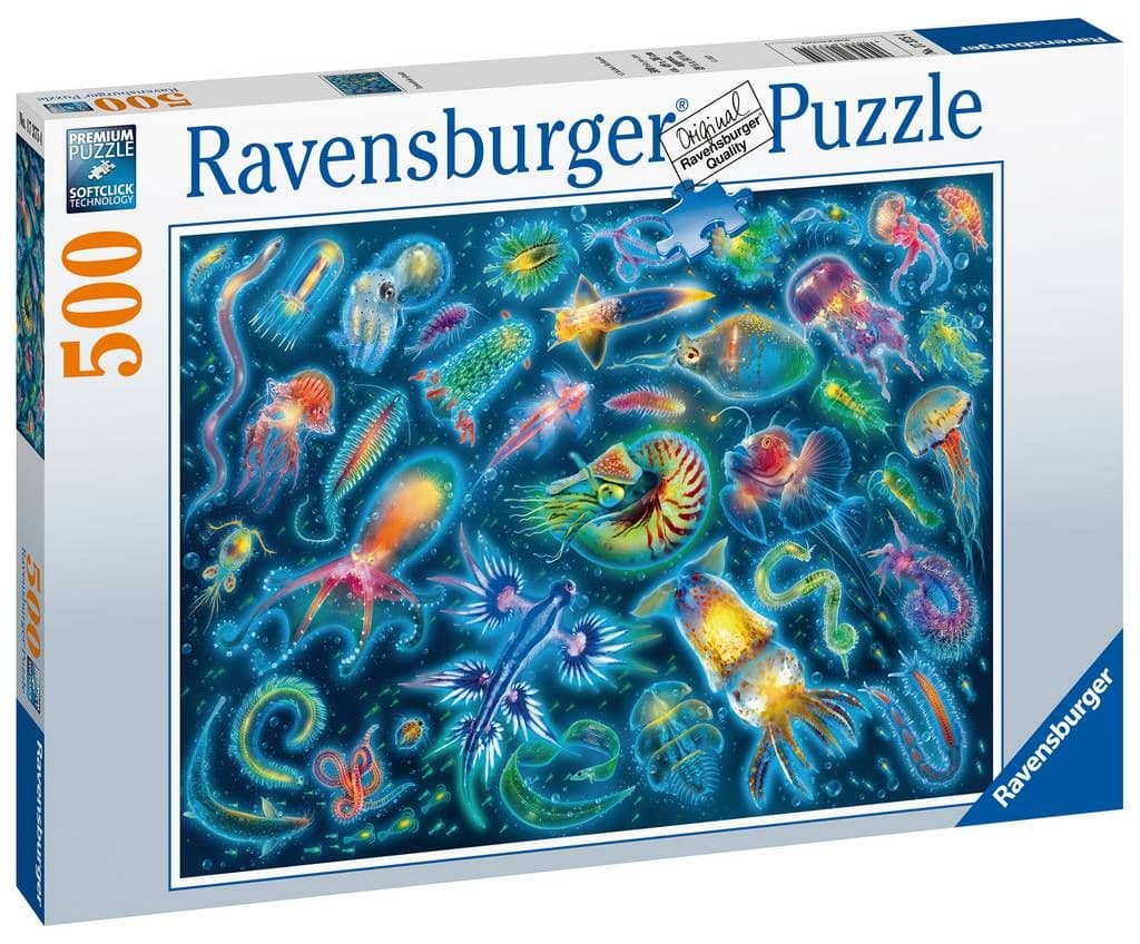 Ravensburger - Colourful Underwater Species - 500 Piece Jigsaw Puzzle