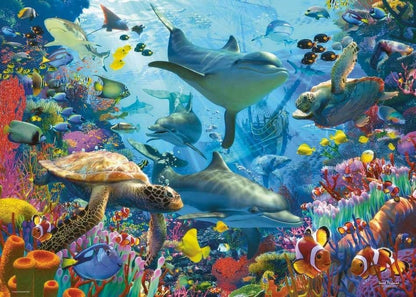 Ravensburger - Coral Reef Retreat - 1000 Piece Jigsaw Puzzle