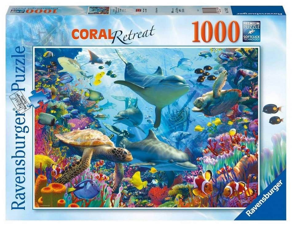 Ravensburger - Coral Reef Retreat - 1000 Piece Jigsaw Puzzle