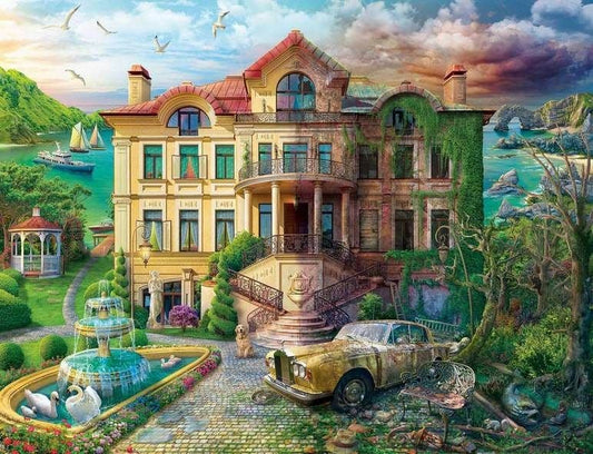 Ravensburger - Cove Manor Echoes - 2000 Piece Jigsaw Puzzle