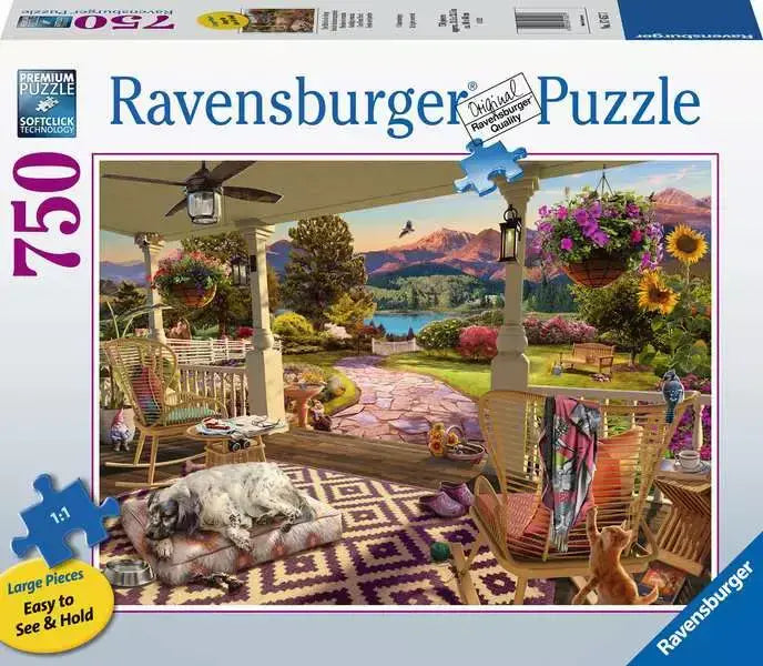 Ravensburger - Cozy Front Porch Views - 750 Piece Jigsaw Puzzle