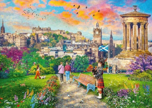 Ravensburger - Edinburgh Romance - 1000 Piece Jigsaw Puzzle