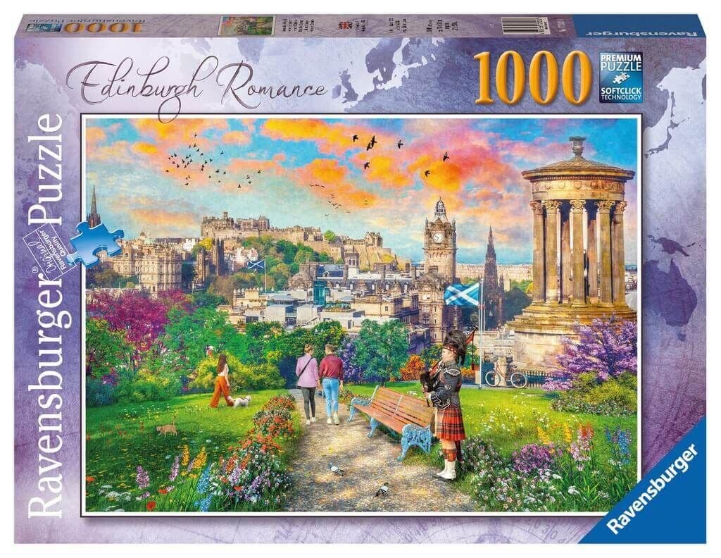 Ravensburger - Edinburgh Romance - 1000 Piece Jigsaw Puzzle