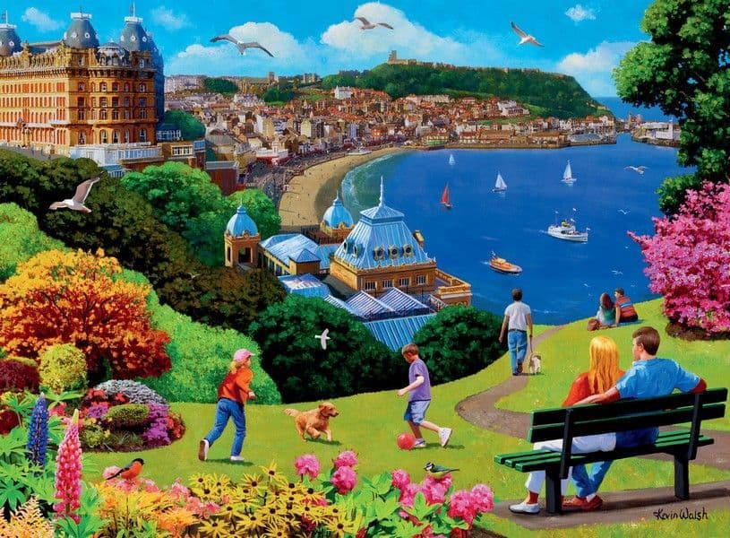 Ravensburger - Happy Days No 1 - Look North 4 x 500 Piece Jigsaw Puzzle