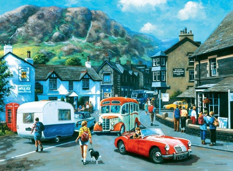Ravensburger - Happy Days No 1 - Look North 4 x 500 Piece Jigsaw Puzzle
