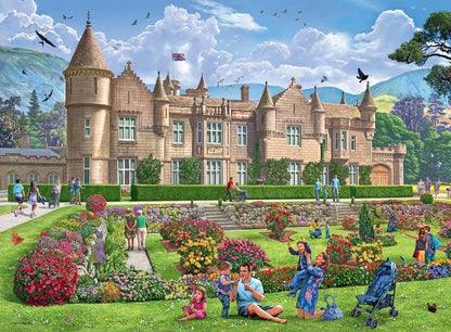 Ravensburger - Happy Days No 5 - Royal Residences - 4 x 500 Piece Jigsaw Puzzle