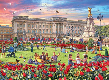 Ravensburger - Happy Days No 5 - Royal Residences - 4 x 500 Piece Jigsaw Puzzle
