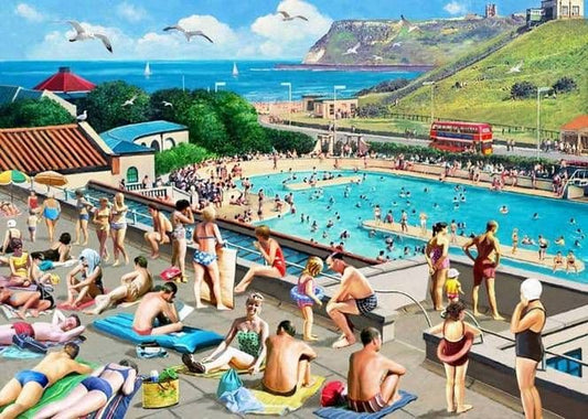 Ravensburger - Leisure Days No 8 Scarborough - 1000 Piece Jigsaw Puzzle