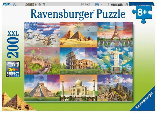 Ravensburger - Monuments of the World - 200XXL Piece Jigsaw Puzzle