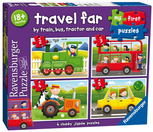 Ravensburger - My First Puzzle - Travel Far Jigsaw Puzzle