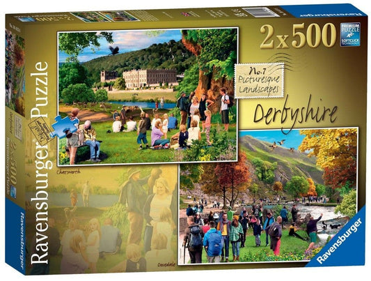 Ravensburger - Picturesque Derbyshire 2 x 500 Piece Jigsaw Puzzle