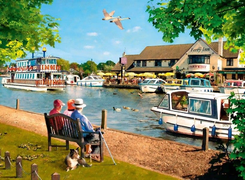 Ravensburger - Picturesque Norfolk 2 x 500 Piece Jigsaw Puzzle