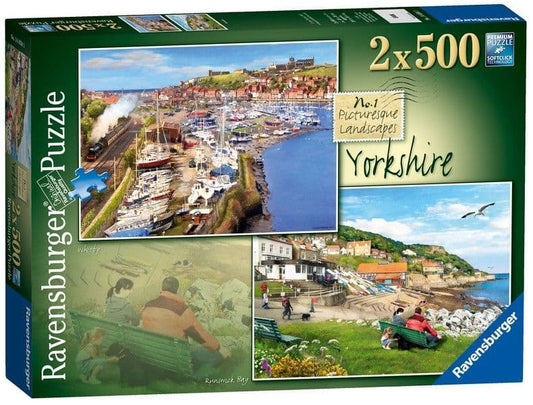 Ravensburger - Picturesque Yorkshire 2 x 500 Piece Jigsaw Puzzle