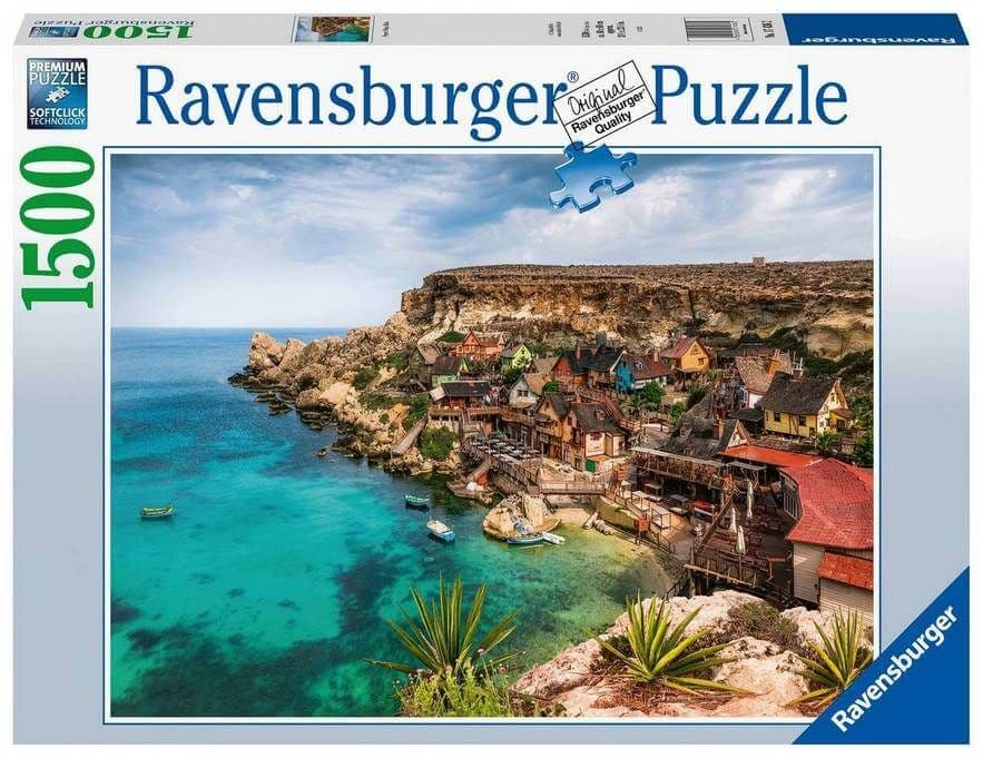 Ravensburger - Popey Village Malta - 1500 Piece Jigsaw Puzzle