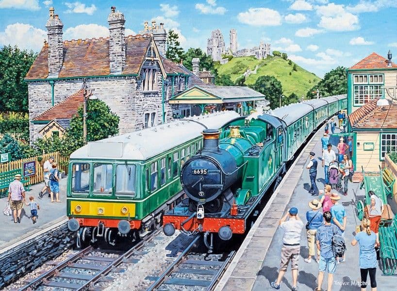 Ravensburger - Railway Heritage - 2 x 500 Piece Jigsaw Puzzle