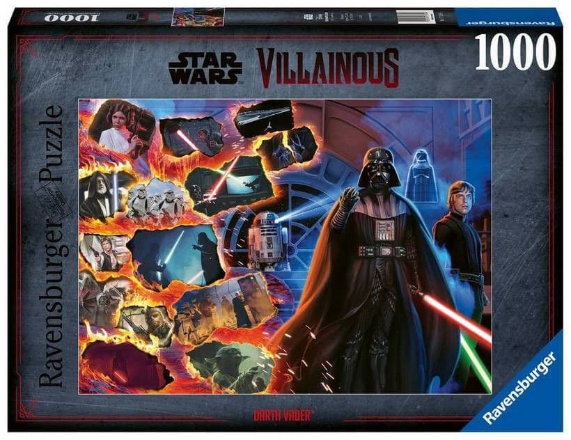 Ravensburger - Star Wars Villainous - Darth Vader - 1000 Piece Jigsaw Puzzle