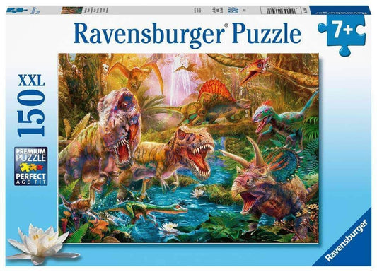 Ravensburger - T-Rex Attack - 150XXL Piece Jigsaw Puzzle