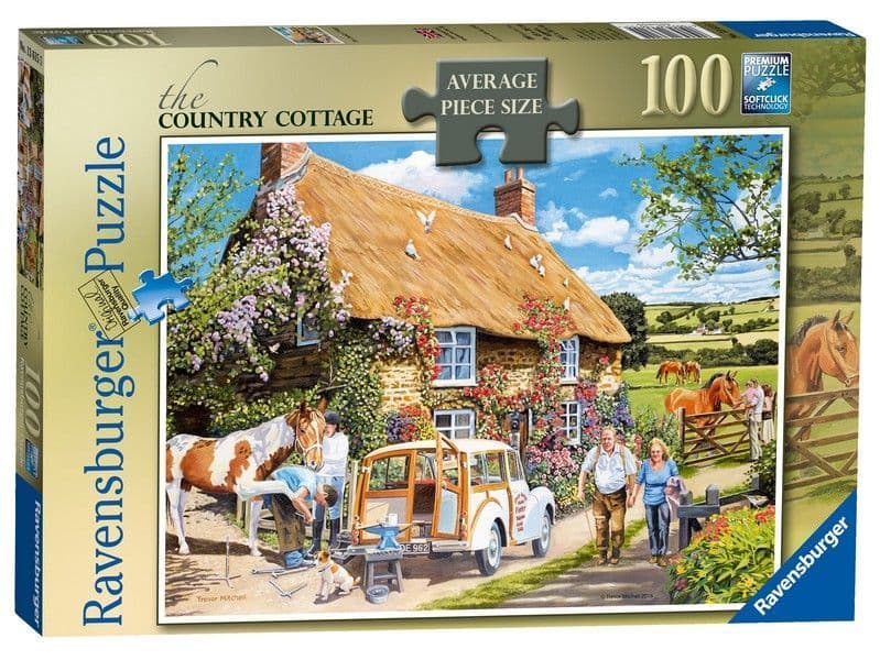 Ravensburger - The Country Cottage - 100XXL Piece Jigsaw Puzzle
