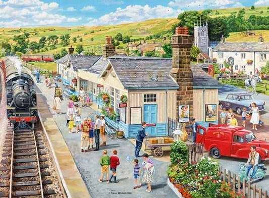 Ravensburger - The Country Station - 100XXL Piece Jigsaw Puzzle