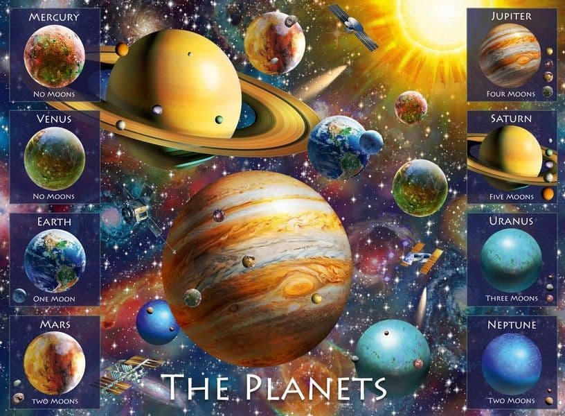 Ravensburger - The Planets - 100XXL Piece Jigsaw Puzzle