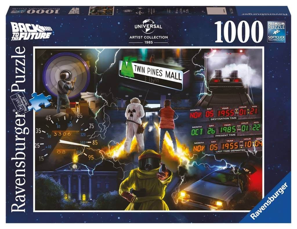 Ravensburger - Universal Vault Collection Back to the Future - 1000 Piece Jigsaw Puzzle