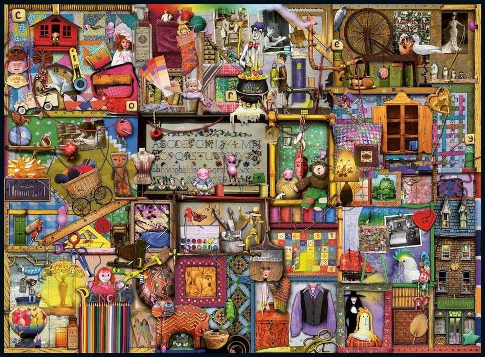 Ravensburger - Wonderful World of Colin Thompson - 4 x 500 Piece Jigsaw Puzzle