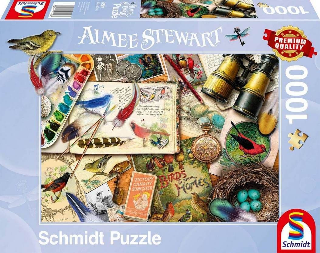 Schmidt - Aimee Stewart - Birdwatching - 1000 Piece Jigsaw Puzzle