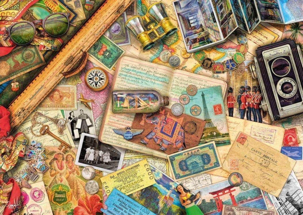 Schmidt - Aimee Stewart - Travel Memories - 1000 Piece Jigsaw Puzzle