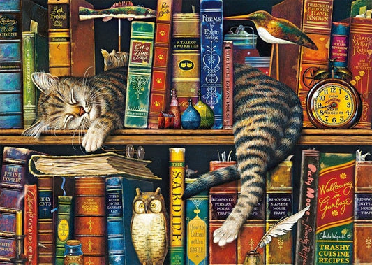 Schmidt - Charles Wysocki - Frederick the Literate - 1000 Piece Jigsaw Puzzle